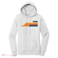 Retro Vintage Virginia Women's Hoodie thumb 0