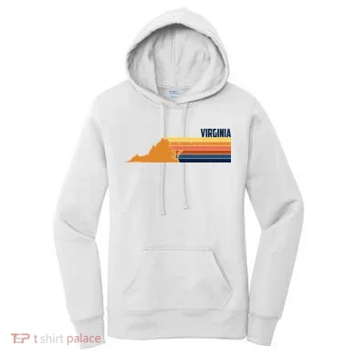 Retro Vintage Virginia Women's Hoodie