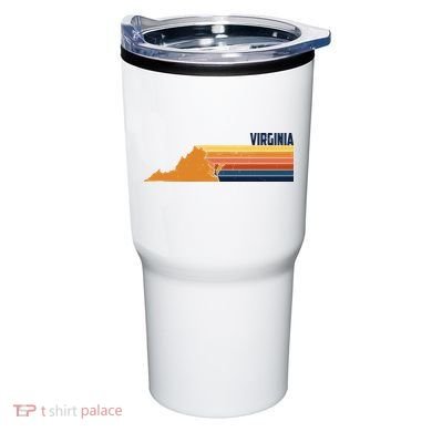 Retro Vintage Virginia Tumbler