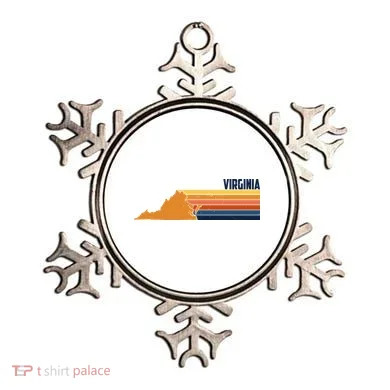 Retro Vintage Virginia Ornament