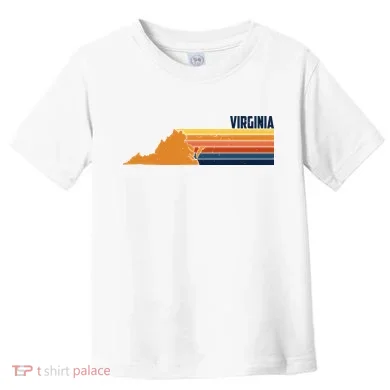 Retro Vintage Virginia Toddler T-Shirt