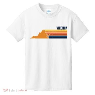 Retro Vintage Virginia Kids T-Shirt