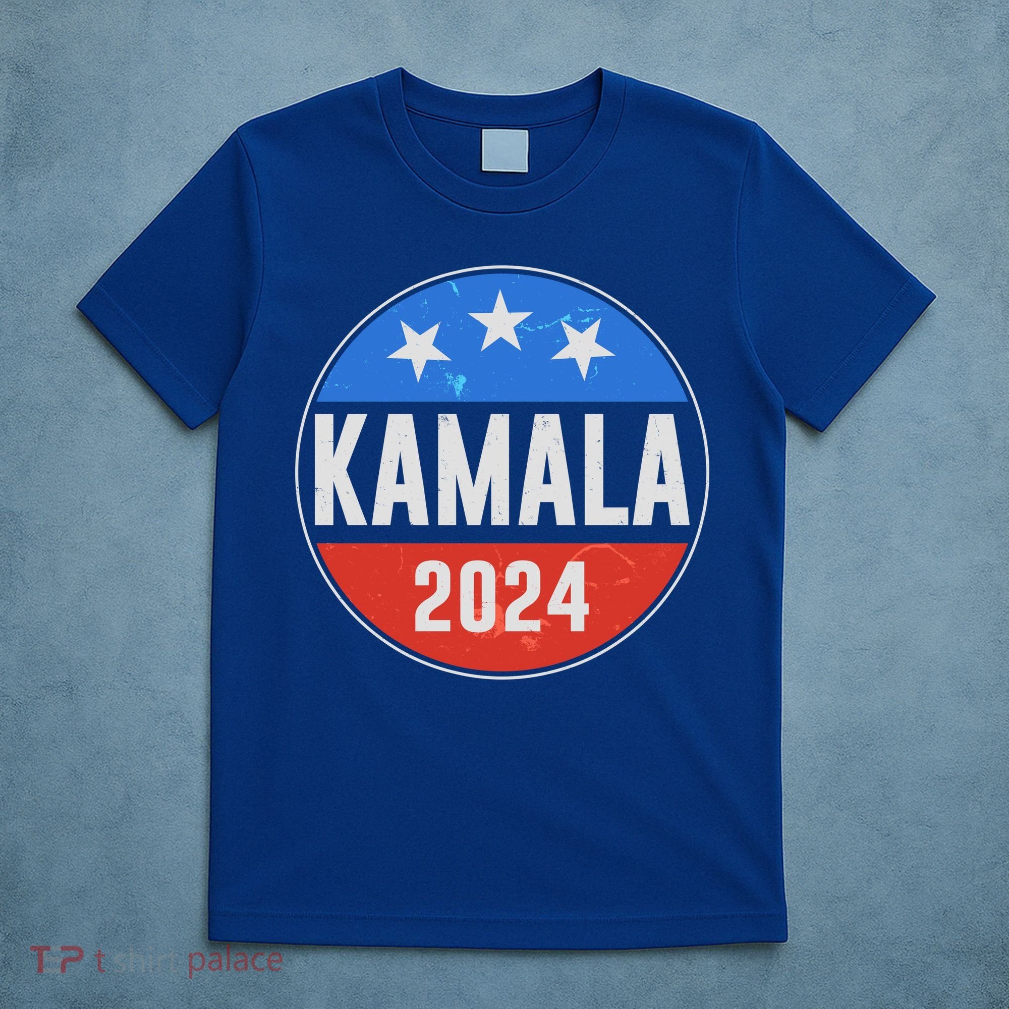 Vintage Vote Kamala 2024 Election Emblem T-Shirt