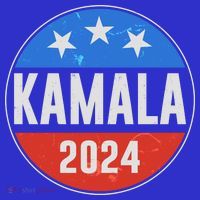 Vintage Vote Kamala 2024 Election Emblem T-Shirt thumb 7