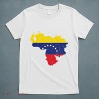 Vintage Venezuela Map 7 Stars Flag Venezuela Flag T-Shirt thumb 5