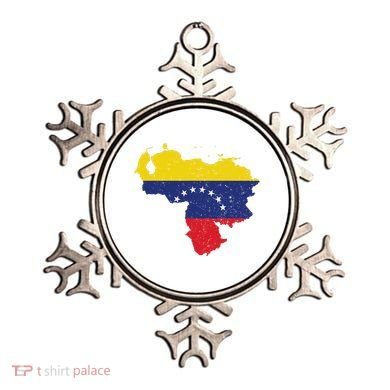 Vintage Venezuela Map 7 Stars Flag Venezuela Flag Ornament