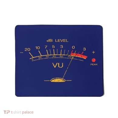 Volume Vu Meter Vintage Audio Engineer Recording Mousepad