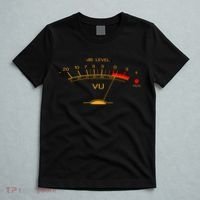 Volume Vu Meter Audio Engineer Recording Studio Gear Head Musician Guitar T-Shirt thumb 5