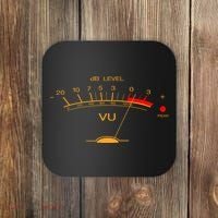 Volume Vu Meter Audio Engineer Recording Studio Gear Head Musician Guitar Coaster thumb 0