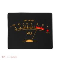 Volume Vu Meter Audio Engineer Recording Studio Gear Head Musician Guitar Mousepad thumb 0