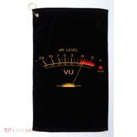 Volume Vu Meter Audio Engineer Recording Studio Gear Head Musician Guitar Golf Towel thumb 0