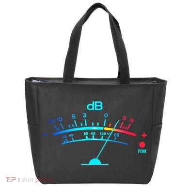 Volume VU Meter Vintage Audio Engineer Recording Tote Bag