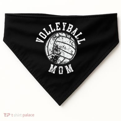 Vintage Volleyball Mom USA-Made Doggie Bandana