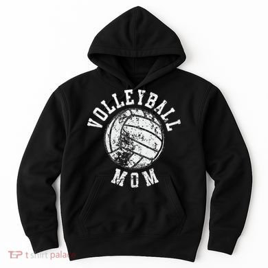 Vintage Volleyball Mom Hoodie