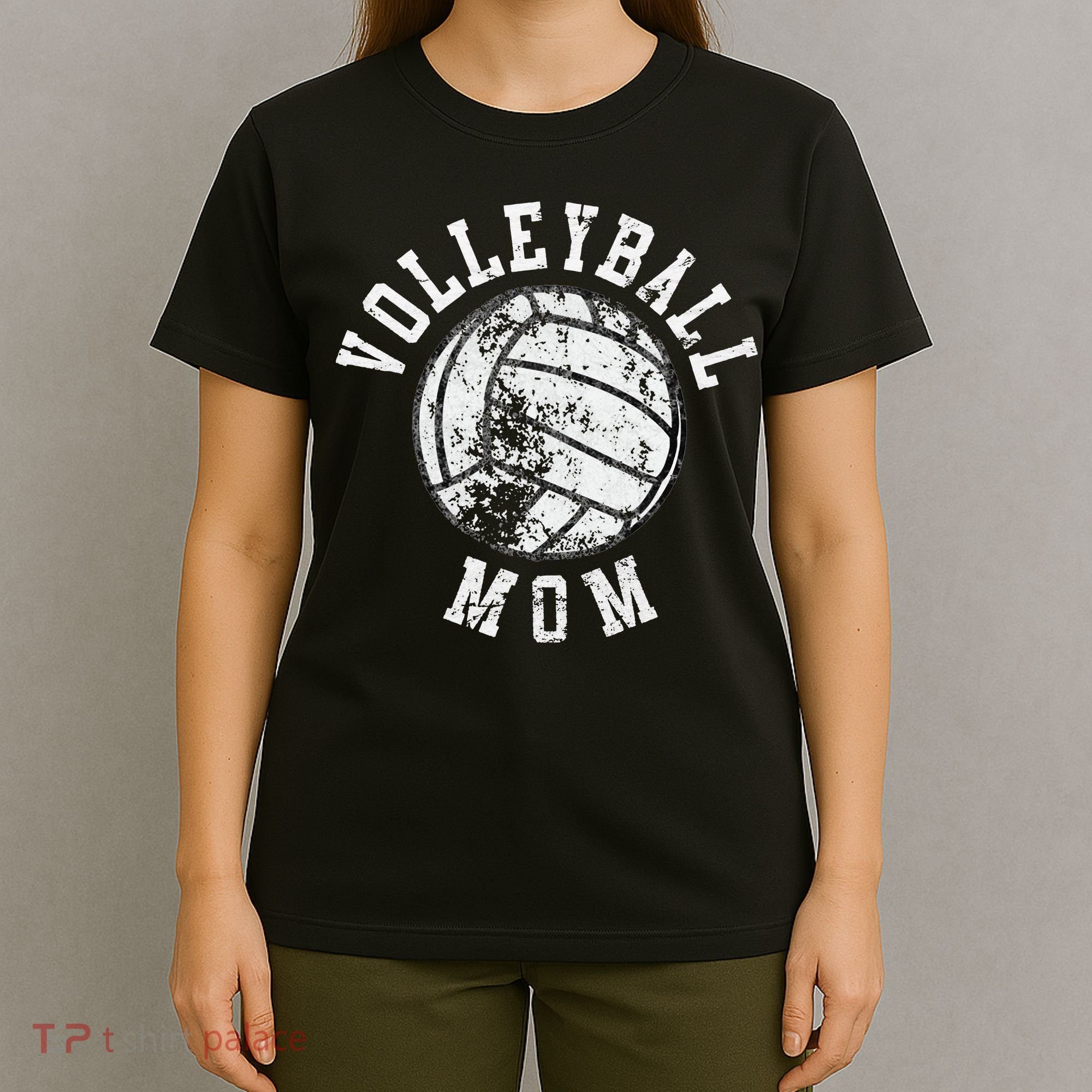 Vintage Volleyball Mom T-Shirt