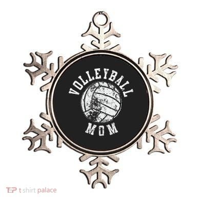 Vintage Volleyball Mom Ornament