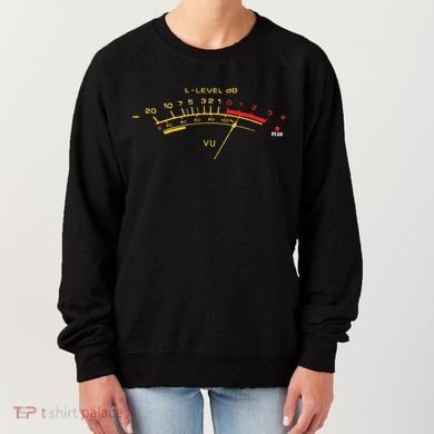 Volume Vu Meter Audio Engineer Recording Fan Women's Sweatshirt
