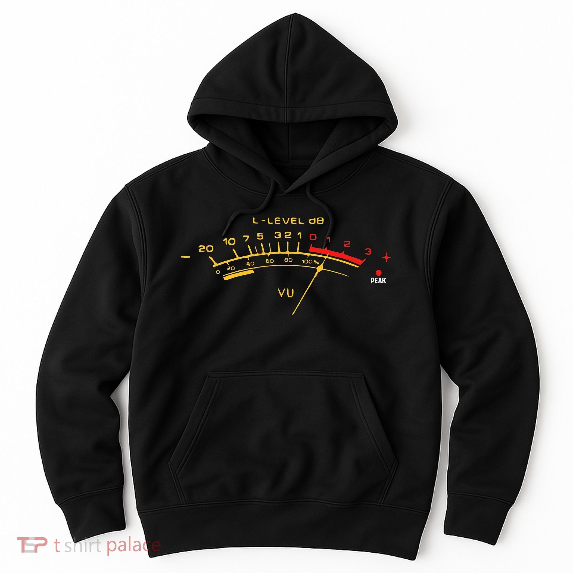 Volume Vu Meter Audio Engineer Recording Fan Hoodie