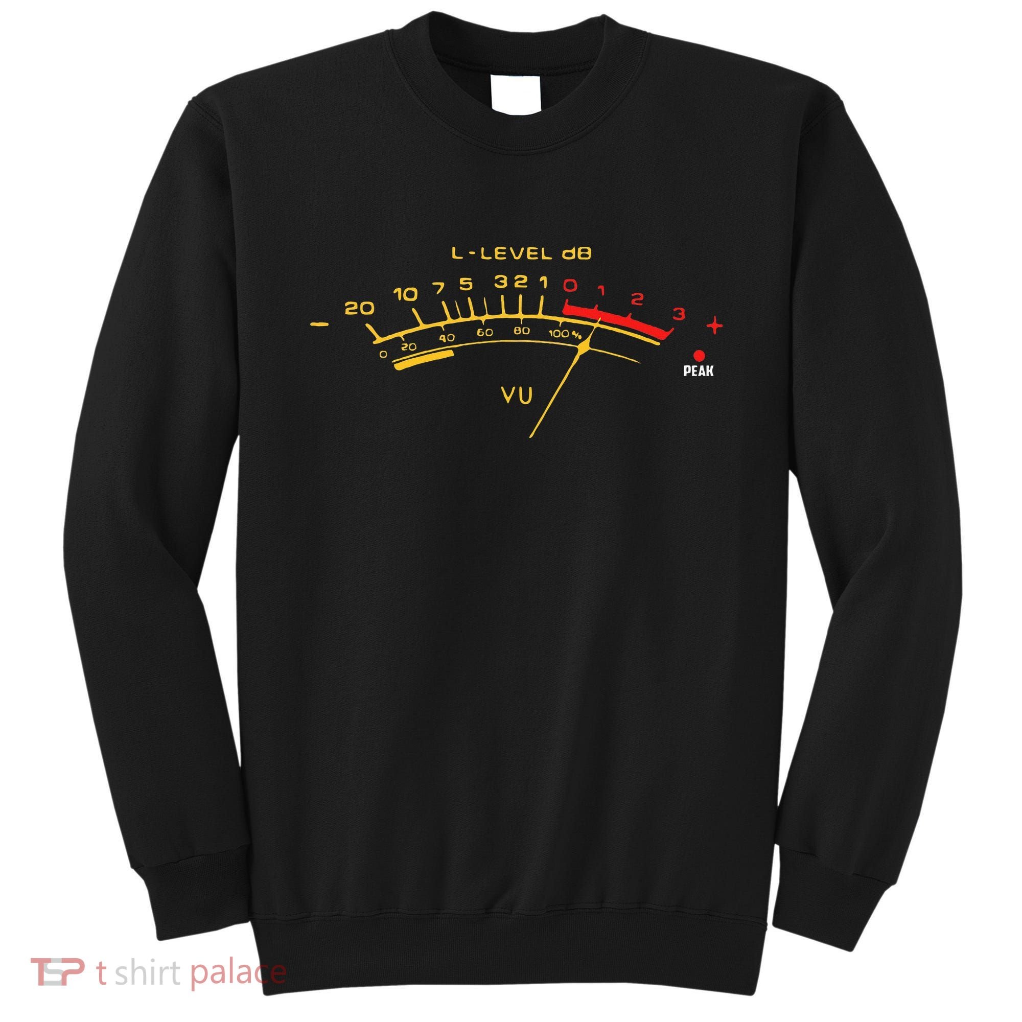 Volume Vu Meter Audio Engineer Recording Fan Sweatshirt