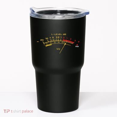 Volume Vu Meter Audio Engineer Recording Fan Tumbler