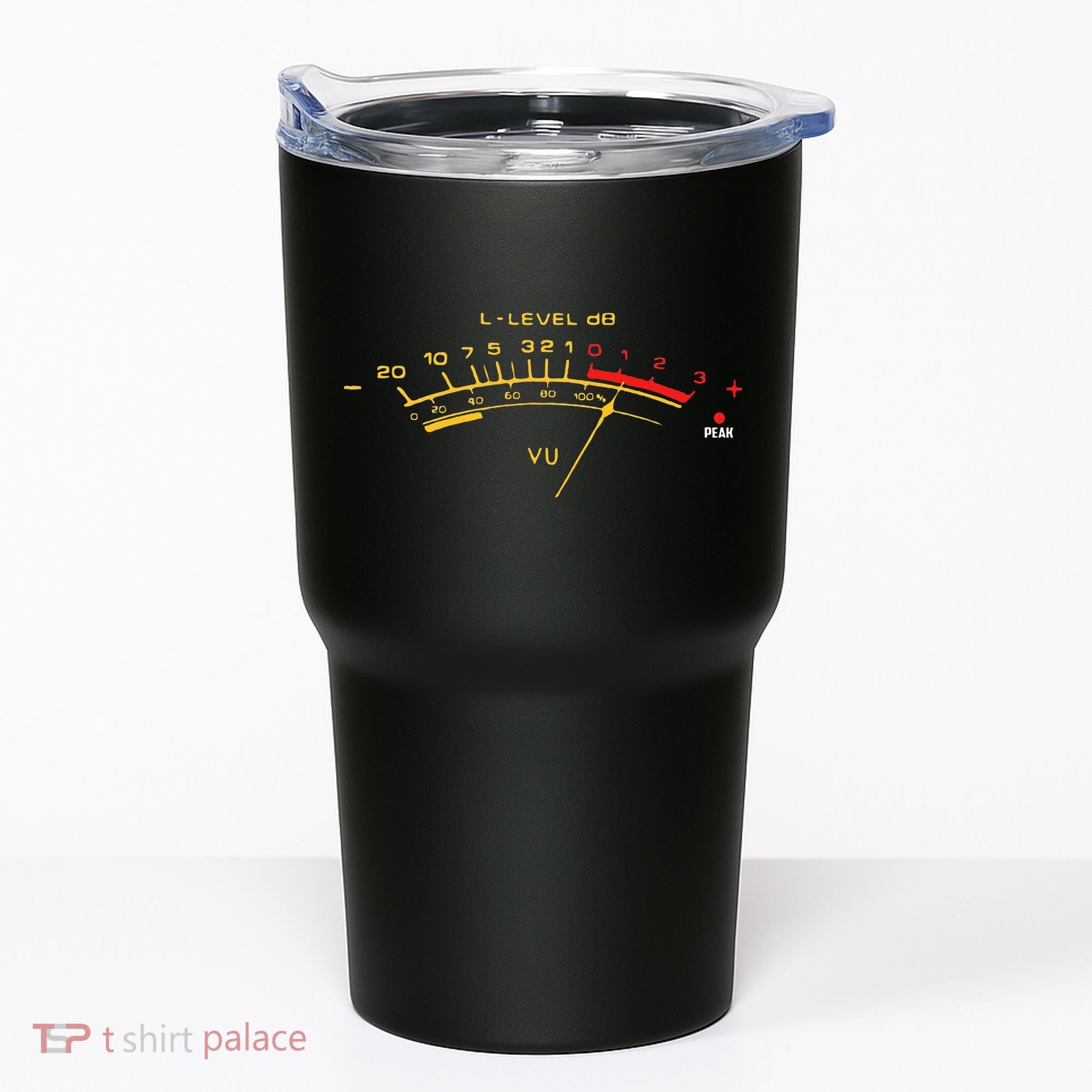 Volume Vu Meter Audio Engineer Recording Fan Tumbler