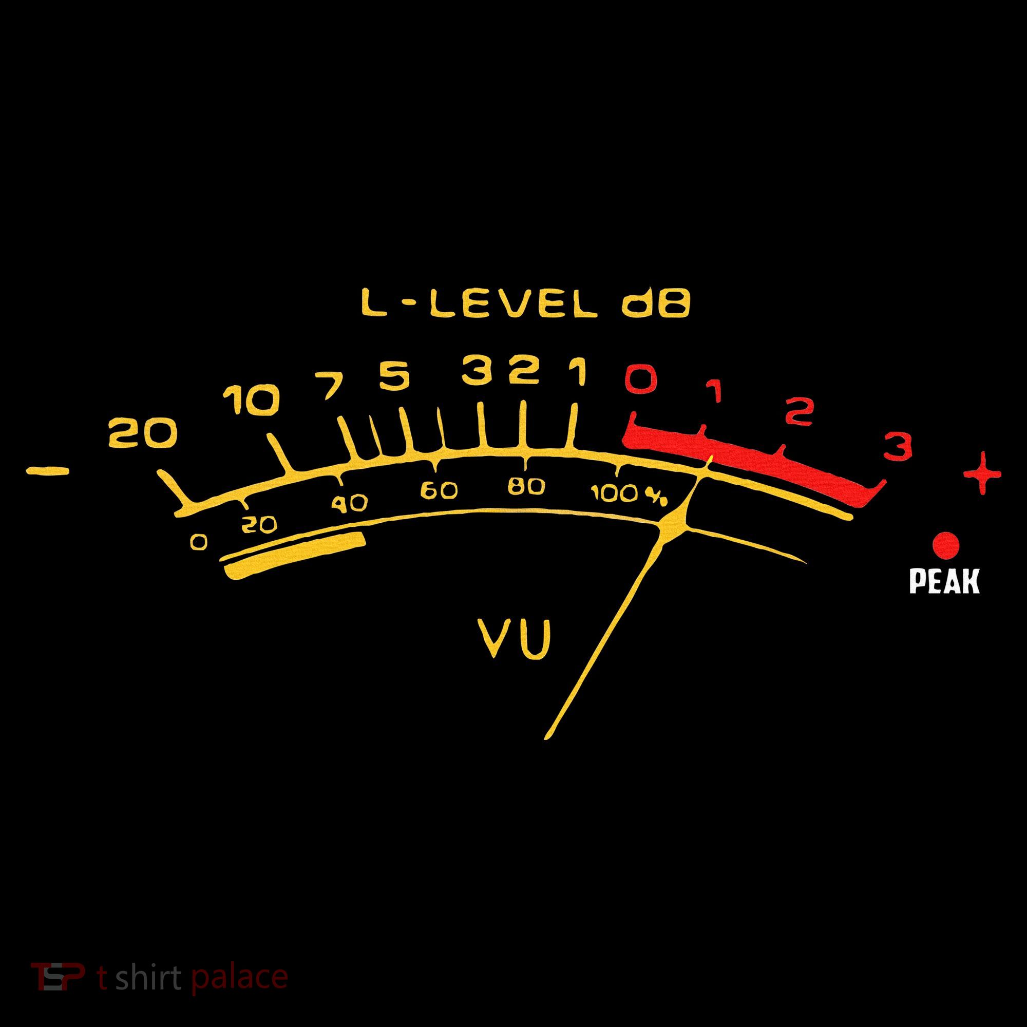 Volume Vu Meter Audio Engineer Recording Fan Tank Top