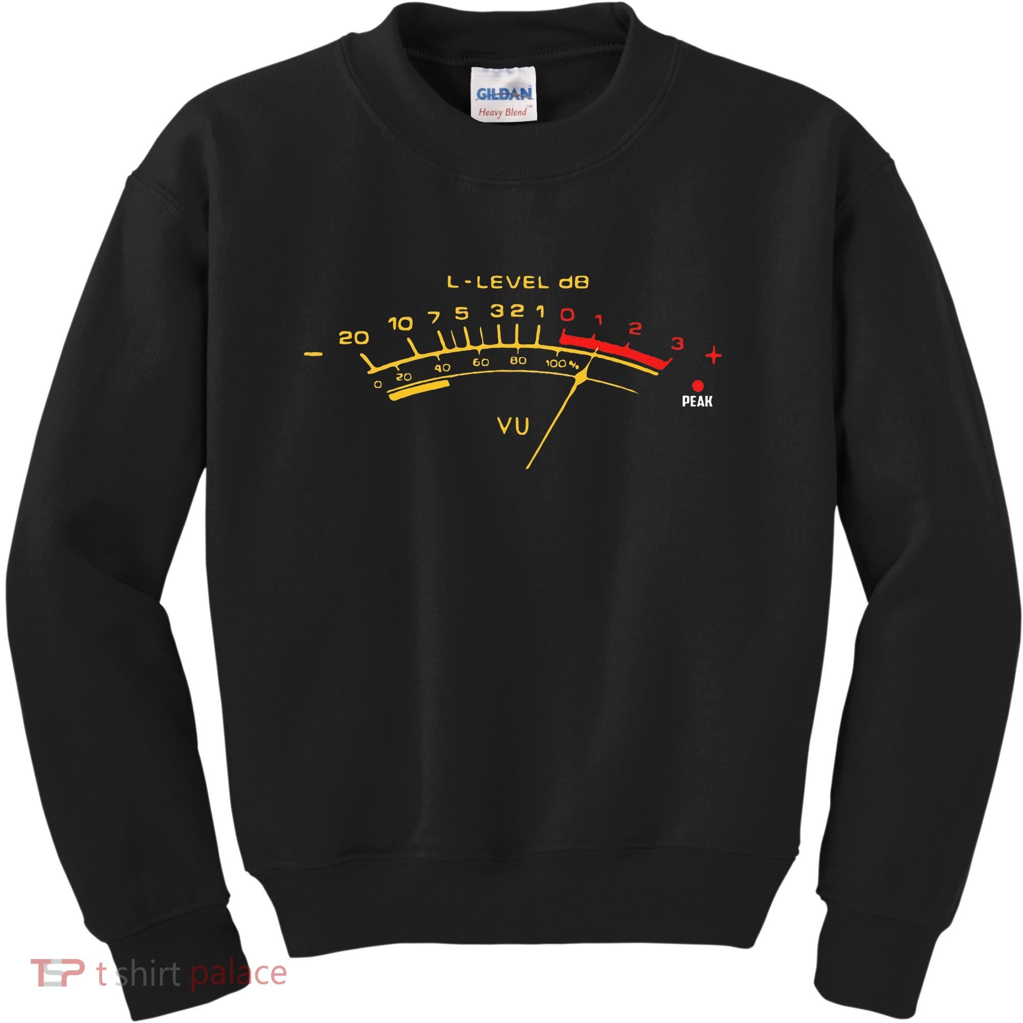 Volume Vu Meter Audio Engineer Recording Fan Kids Sweatshirt