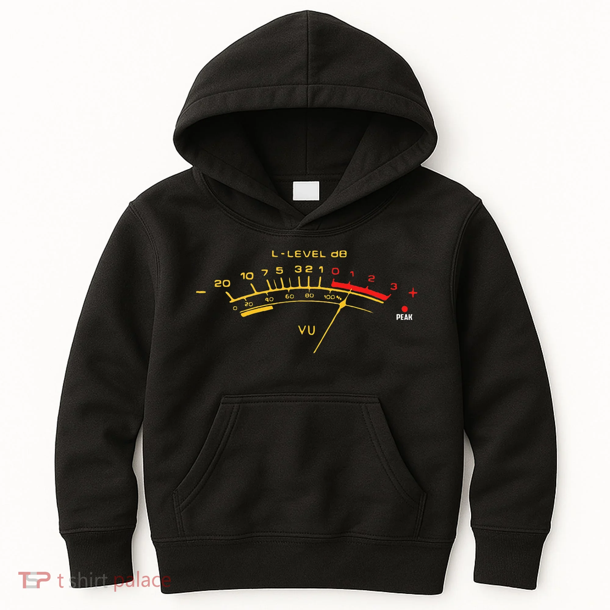 Volume Vu Meter Audio Engineer Recording Fan Kids Hoodie