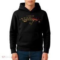 Volume Vu Meter Audio Engineer Recording Fan Kids Hoodie thumb 4