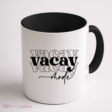 Vacay Vacation Mode On Coffee Mug back