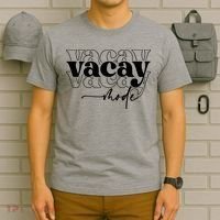 Vacay Vacation Mode On T-Shirt thumb 6