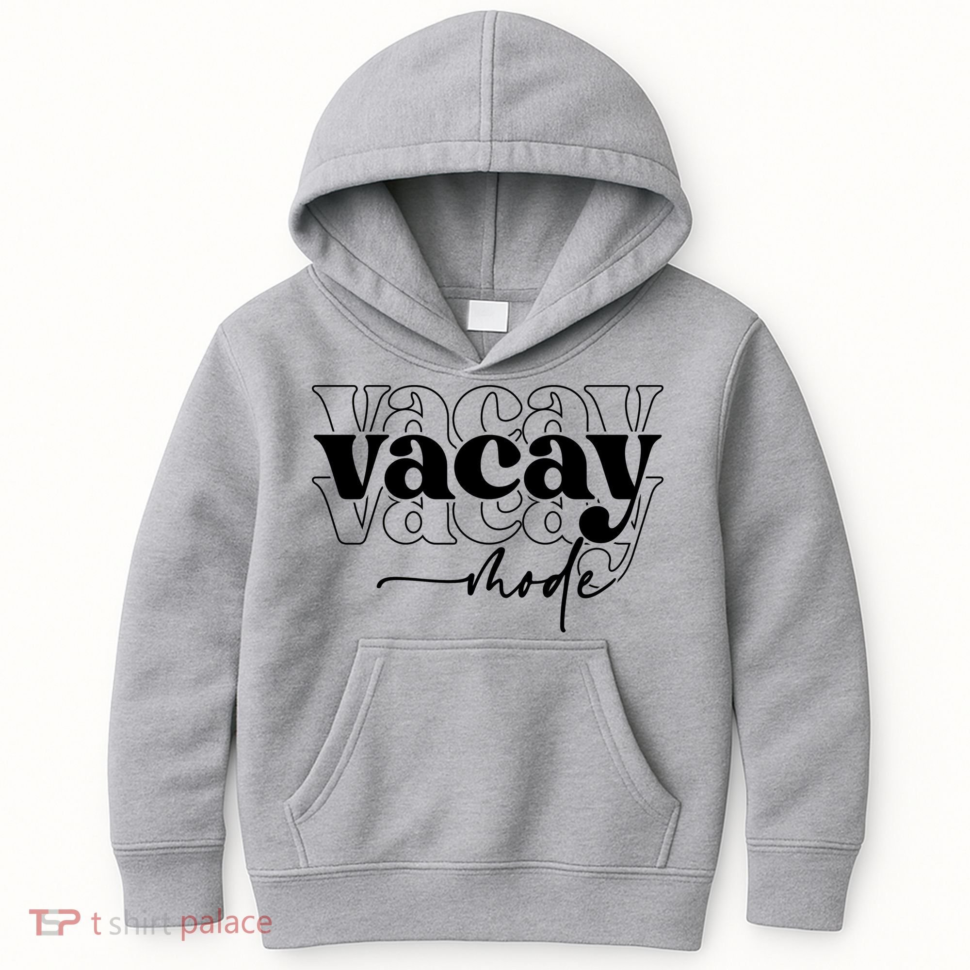 Vacay Vacation Mode On Kids Hoodie