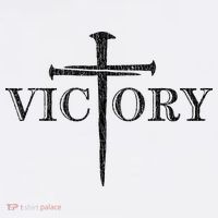 Vintage Victory Nails Cross Jesus T-Shirt thumb 7