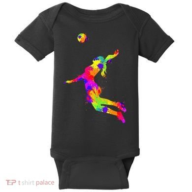 Volleyball Baby Bodysuit