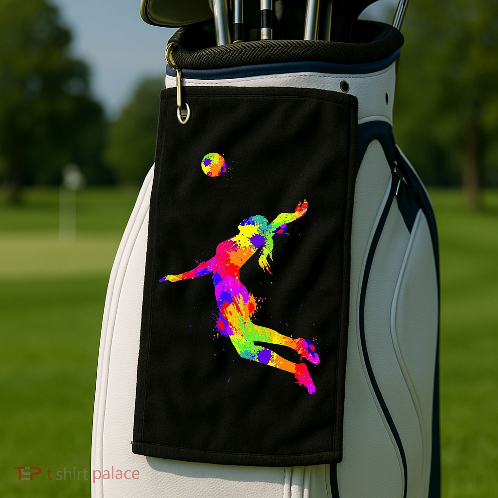Volleyball Golf Towel