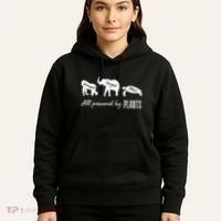 Vegan Vegetarian Powered By Plants Strongest Largest Oldest Hoodie thumb 5