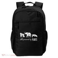Vegan Vegetarian Powered By Plants Strongest Largest Oldest Backpack thumb 0