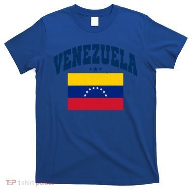 Vintage Venezuela Patriotic Throwback Athletic Meaningful Gift T-Shirt