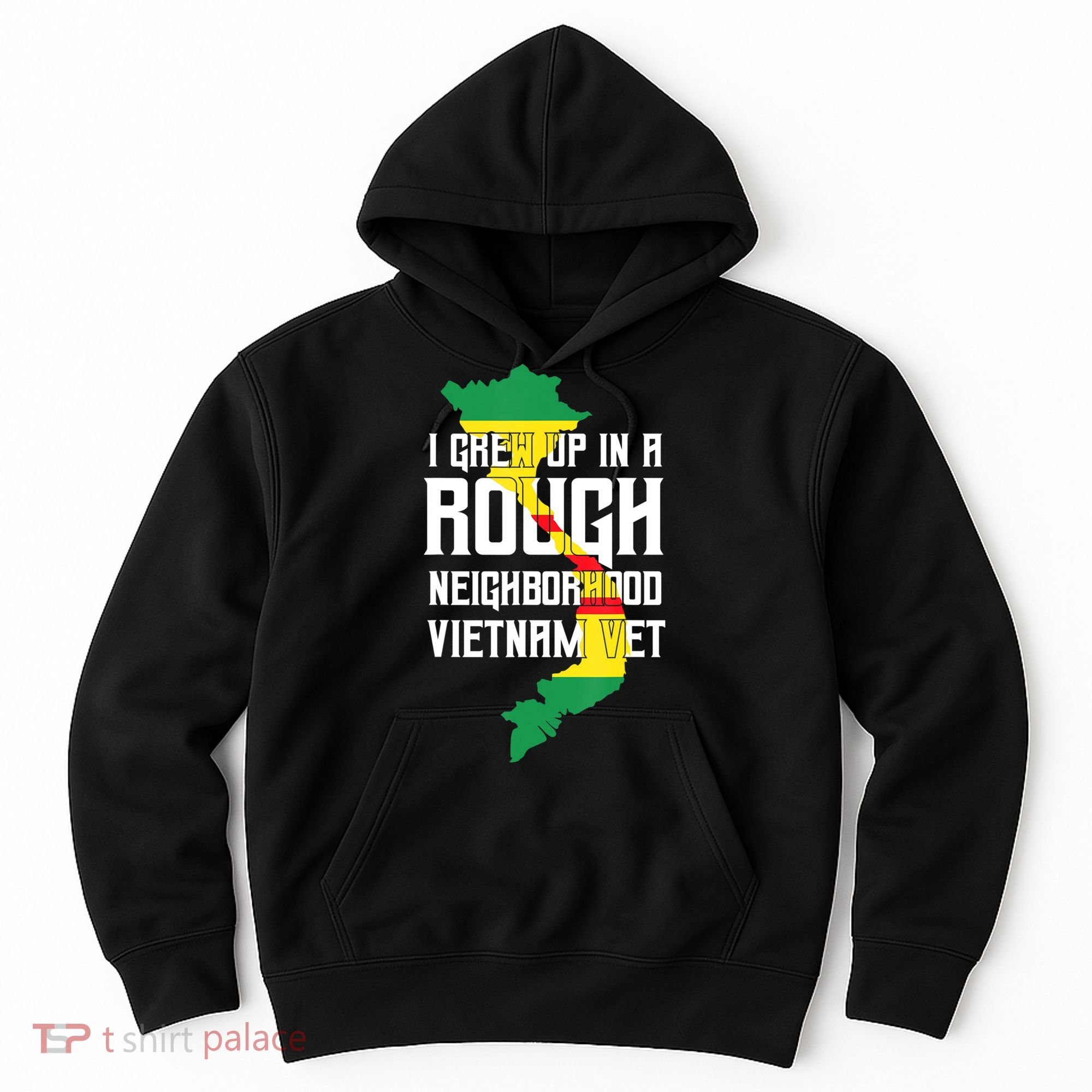 Vietnam Veteran Patriotic Army Combat Hoodie