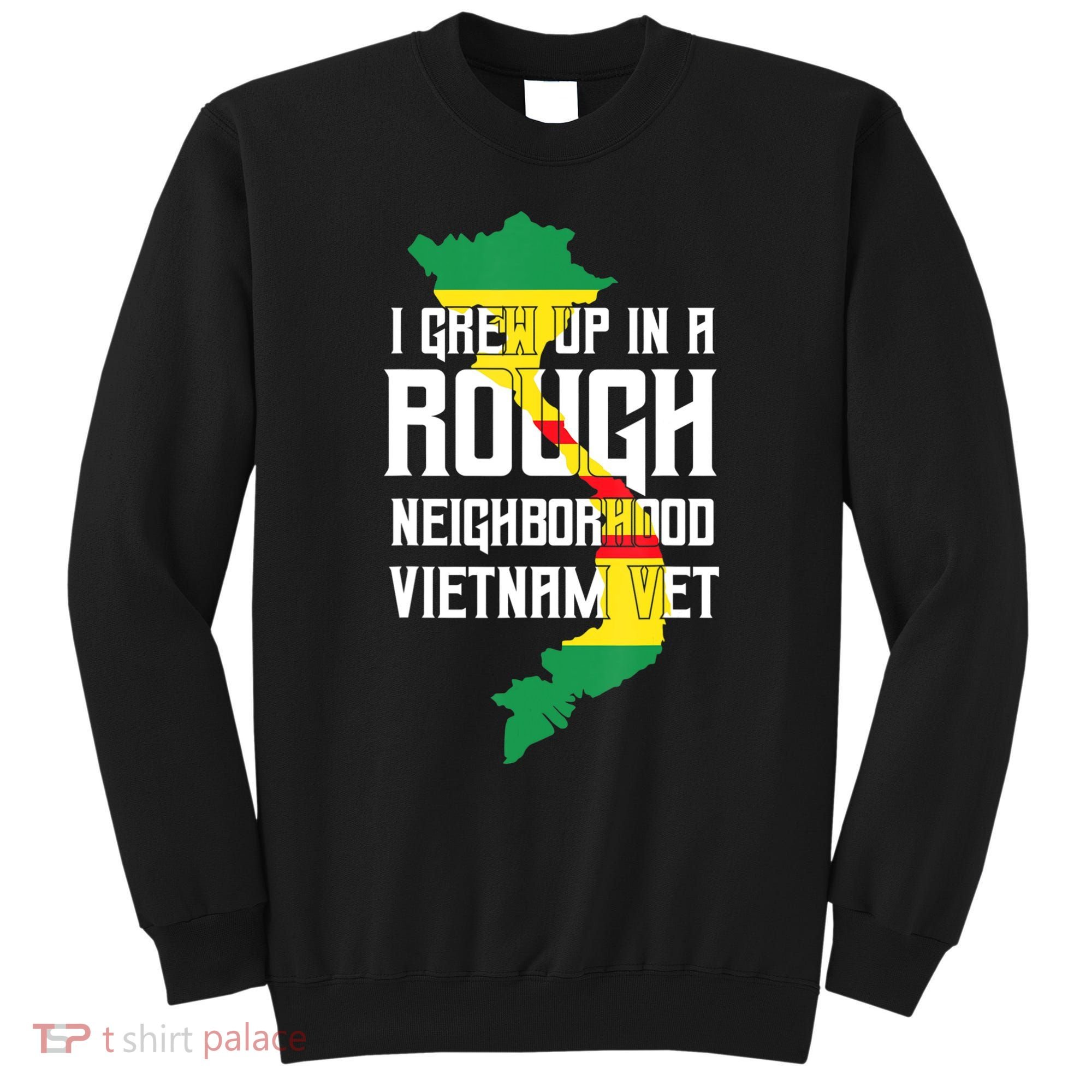 Vietnam Veteran Patriotic Army Combat Sweatshirt