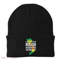 Vietnam Veteran Patriotic Army Combat Beanie thumb 0