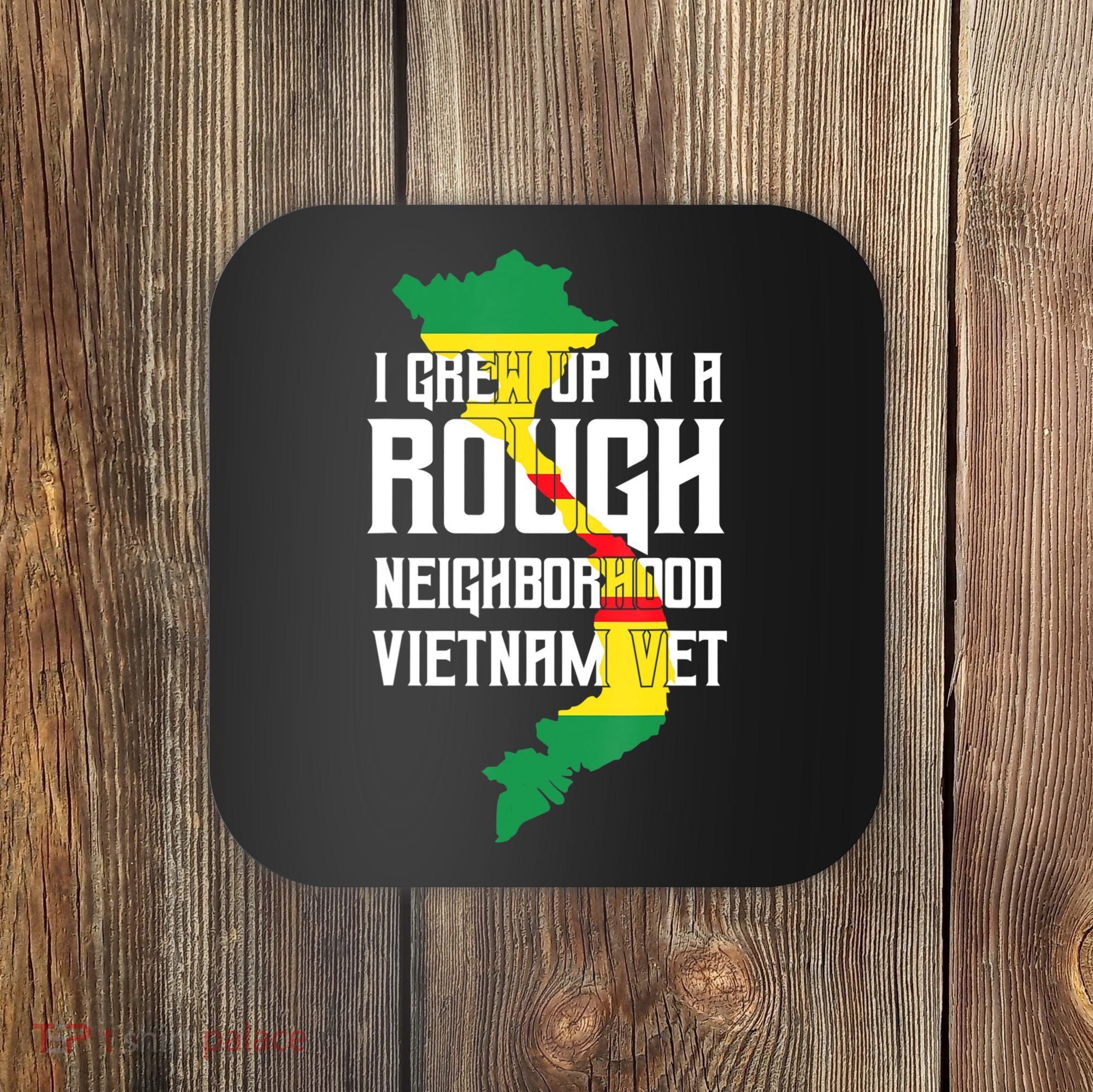 Vietnam Veteran Patriotic Army Combat Coaster