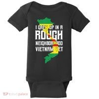 Vietnam Veteran Patriotic Army Combat Baby Bodysuit thumb 0