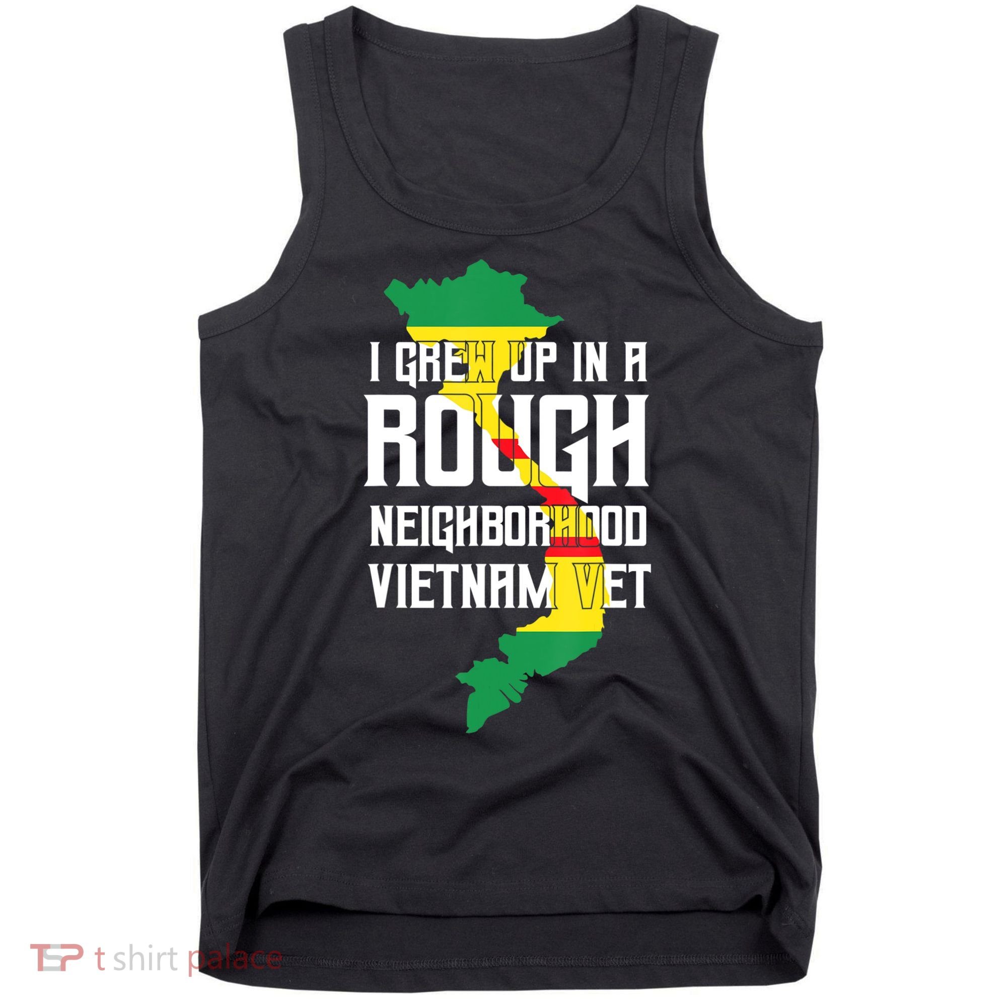 Vietnam Veteran Patriotic Army Combat Tank Top