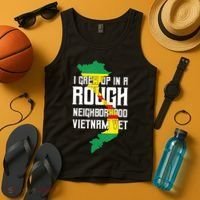 Vietnam Veteran Patriotic Army Combat Tank Top thumb 4