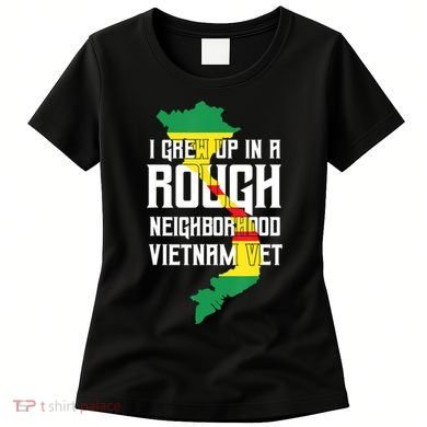 Vietnam Veteran Patriotic Army Combat Women's T-Shirt