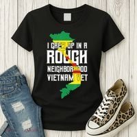 Vietnam Veteran Patriotic Army Combat Women's T-Shirt thumb 3