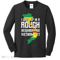 Vietnam Veteran Patriotic Army Combat Kids Long Sleeve Shirt thumb 0