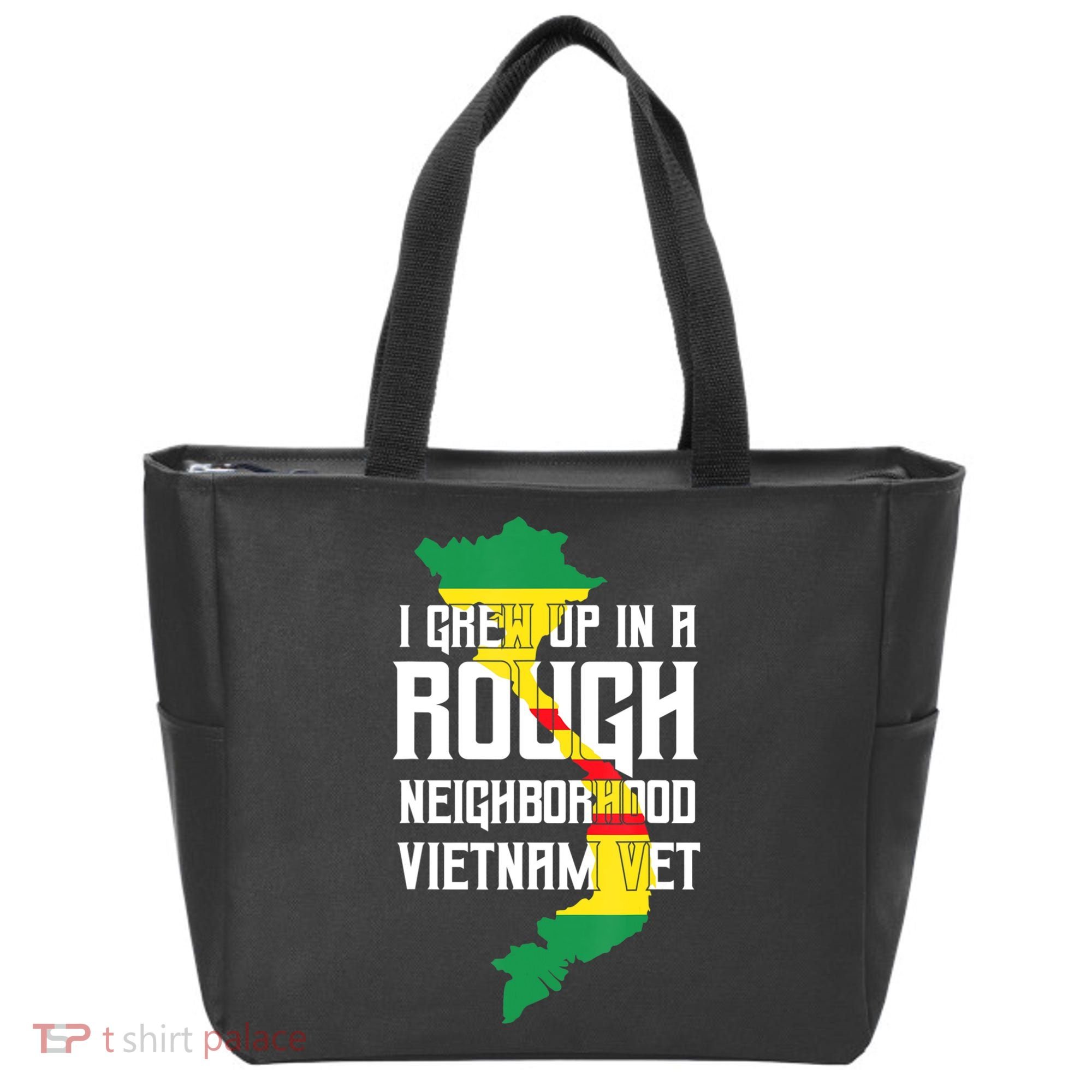 Vietnam Veteran Patriotic Army Combat Tote Bag