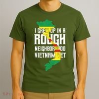 Vietnam Veteran Patriotic Army Combat T-Shirt thumb 3